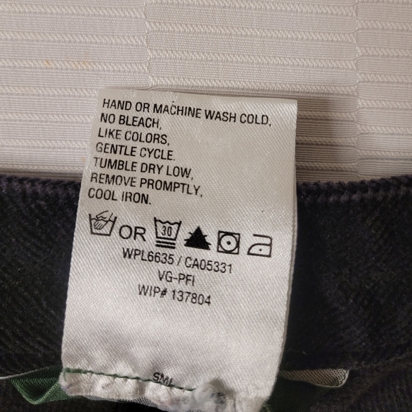 Woolrich 1215 Black Corduroy Straight Leg Pants sz 12 - Picture 5 of 10